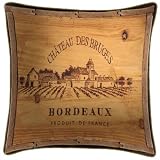 Bordeaux Wine Cushion - Martin Wiscombe Cushions