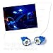 TGP T10 Blue 6 LED SMD Wedge Map Light Bulbs Pair 2003-2010 Compatible with Hummer H2