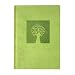 Green Embossed Tree of Life Leather Journal - Lined