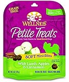 Wellness Petite Treats Small Breed Grain Free Lamb & Apples Natural Soft Dog Treats, 6-Ounce Bag