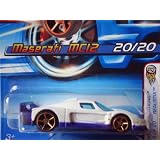 2005 Hot Wheels First Editions Realistix Maserati MC12 White With FTE Wheels #020 by Hot Wheels