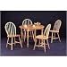 Kitchen & Housewares : 5 Piece Round Table Dining Set By Coaster Furniture