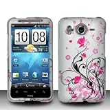 Electromaster(TM) Brand - Pink Vines Rubberized Design Crystal Hard Skin Ca ....