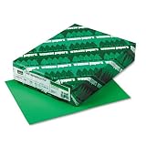 Wausau Paper - AstroBright Color Laser/Inkjet Paper, Gamma Green, 24lb, Letter, 500 Sheets - Pack of 7