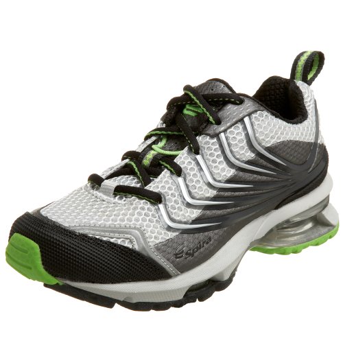 Spira Women's Paseo Mesh Trail Running Shoe,Metal/Graphite/Lime,6 M