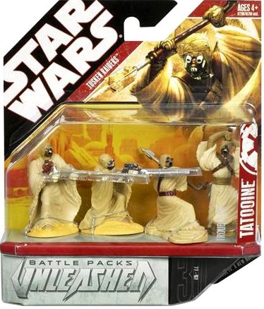 Star Wars Unleashed Battle 4 Pack Tusken Raiders