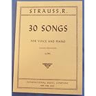 Buy Strauss, 30 Songs for Voice and Piano (Low) by Sergius Kagen, Waldo Lyman, and Kathleen Maunsbach