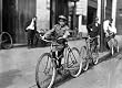 Bicycle Courier for Western Union, Norfolk, Virginia, 1911 - 16x20-inch Photographic Print from the Library of Congress Collection