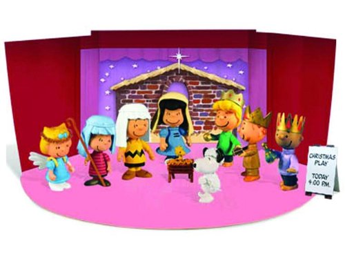 Peanuts 2011 Christmas Pageant 9-Piece Figure Set