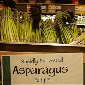 Rapidly Harvested Asparagus