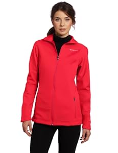 Columbia Women's Kruser Ridge Softshell, Red Hibiscus, Small
