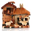 Ceramic figurine, 'Andean Nativity'