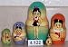 Betty Boop Russian Nesting Doll 5 Pc / 4 in #4.122