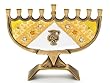 Sunshine Menorah - by Lily Art ( 8.5x6" )