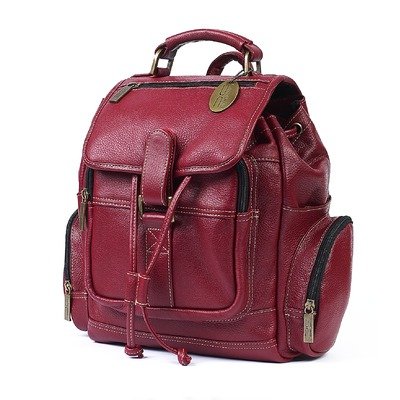 ClaireChase Uptown Netbook Bak-Pack Small (Red)