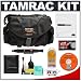 Tamrac 5606 System 6 Camera Bag (Black) + Accessory Kit for Canon Rebel XSi, XS, XTi, 40D, Nikon D40, D60, D80, D200, D300, D700, Olympus Evolt E-410, E-420, E-510, E-520, and Sony Alpha A200, A300, A350, A700 Digital SLR