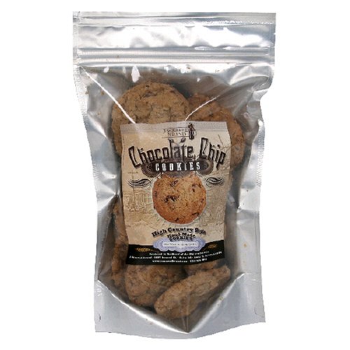J Squared Brand Chocolate Chip Cookies, 12-Ounce Pouches (Pack of 3) by J. Squared Brand Co.