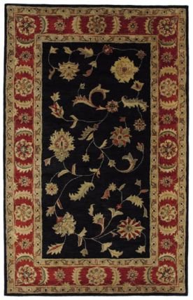 Dynamic Rugs 1401 6' 7 x 9' 6 black Area Rug
