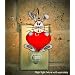 SWITCHABLES Stained Glass Night Light COVER - LOVEABLE BUNNY SW107 - LIGHT FIXTURE SOLD SEPARATELY