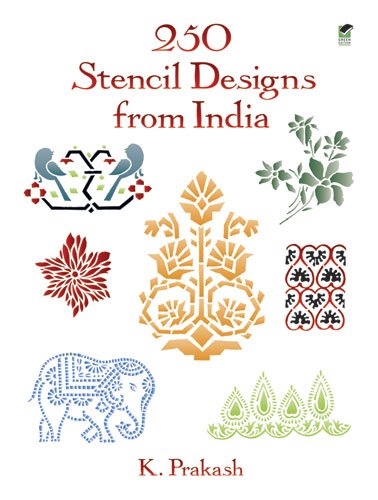 250 Stencil Designs from India (Dover Design 