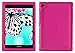 Bobj Rugged Case for ASUS ZenPad Z580, Z580C, Z580CA, P01M, P01MA (not for ZT581KL, P008) – BobjGear Custom Fit - Patented Venting - Sound Amplification - BobjBounces Kid Friendly (Rockin' Raspberry)