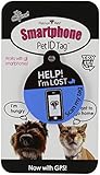Platinum Pets The Original Smartphone Dog ID Tag with GPS, Medium, Blue