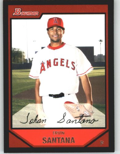 2007 Bowman #53 Ervin Santana - Los Angeles Angels (Baseball Cards)