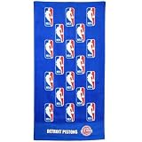 Detroit Pistons Royal Blue NBA Bench Towel