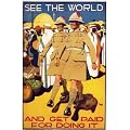 Vintage British Empire Recruitment Poster A3 Reprint