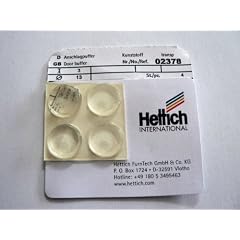 Hettich Anschlagpuffer Gummi transparent, � 13 mm, H: 3 mm, 4 St�ck, Artikelnr. 2378