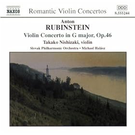 Rubinstein: Violin Concerto / Cui: Suite Concertante