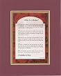 Touching and Heartfelt Poem for Mothers - What Is A Mother? Poem on 11 x 14 inches Double Beveled Matting