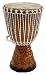 23" Full Size Professional Quality Authentic African Djembe Drum From Senegal - Traditional African Musical Instrument