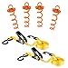 Keeper 05400 Severe Weather Kit (Includes 4 Anchors/2 Tie-Downs), 4 Pack