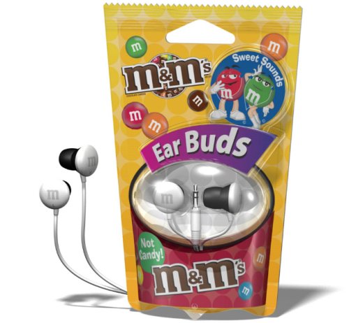 Maxell MMEB-W M&M'S Earbud, White
