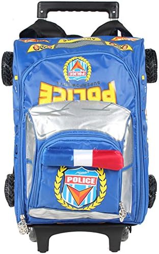 Besporter Childrens School Bags with Detachable Rod (Blue)