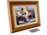 8 Light Wood Digital Photo Frame. 2GB SD memory card