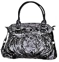 Iron Fist Sweet Sugar Skull O Mine Silver Metallic Gray Vegan Handbag Purse