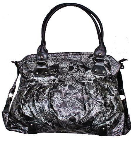 Iron Fist Sweet Sugar Skull O Mine Silver Metallic 
