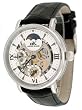 Adee Kaye Men's Mechanical Dual Time Skeleton Watch Model AK6231-M