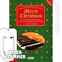 Merry Christmas inkl. praktischer Notenklammer - 45 alte und neue Weihnachtslieder von ALLE JAHRE WIEDER bis LAST CHRISTMAS und WINTER WONDERLAND leicht arrangiert f&uuml;r Keyboard mit vollst&auml;ndigem Text. (broschiert) von Rainer Pink und Helmut Hage (Noten/Sheetmusic)