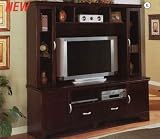 TV CONSOLE ENTERTAINMENT WALL UNIT STAND HUTCH BASE