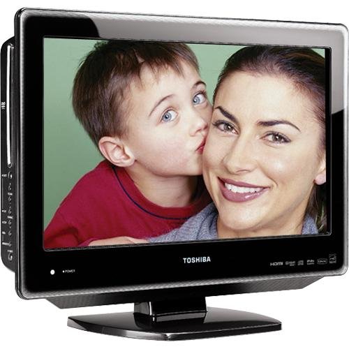 Toshiba 26LV610U 26-Inch 720p LCD TV with Built in DVD Player, Black