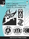 Dover Digital Design Source #7: Art Deco Designs, Motifs and Alphabets (Dover Electronic Clip Art)
