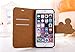 Minnie Mouse iphone 6s Plus Case,iphone 6 Plus Mickey Mouse Wallet Case,MODEFAN Folio Leather Stand [Wallet] Shell Cover with Card Holder for Apple iPhone 6 Plus/6S Plus (5.5 inch)- Pattern 08