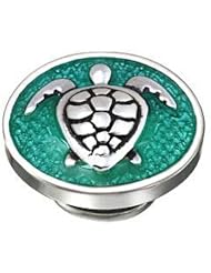 Authentic Kameleon Kjp103g - Myrtle the Turtle Caribbean Green Enamel Jewelpop