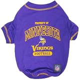 Pets First NFL Minnesota Vikings T-Shirt, Medium