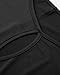 BIUBIU Women's Cold Shoulder Bodycon Club Party Midi Dress Black 3XL