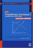 Probl�mes d'analyse : Tome 1, Nombres r�els, suites et s�ries