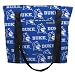 Duke University Blue Devils Logo Tote Bag Cotton with WATERPROOF LINING UNDERSIDE Travel, Baby, Diapers, Sports Gym or Beach Cute Best Unique GIFT IDEA for Him Her Man Men DAD MOM Mother Woman Women Ladies